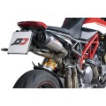 QD Exhaust Twin Gunshot Exhaust system for Ducati Hypermotard 950 / SP